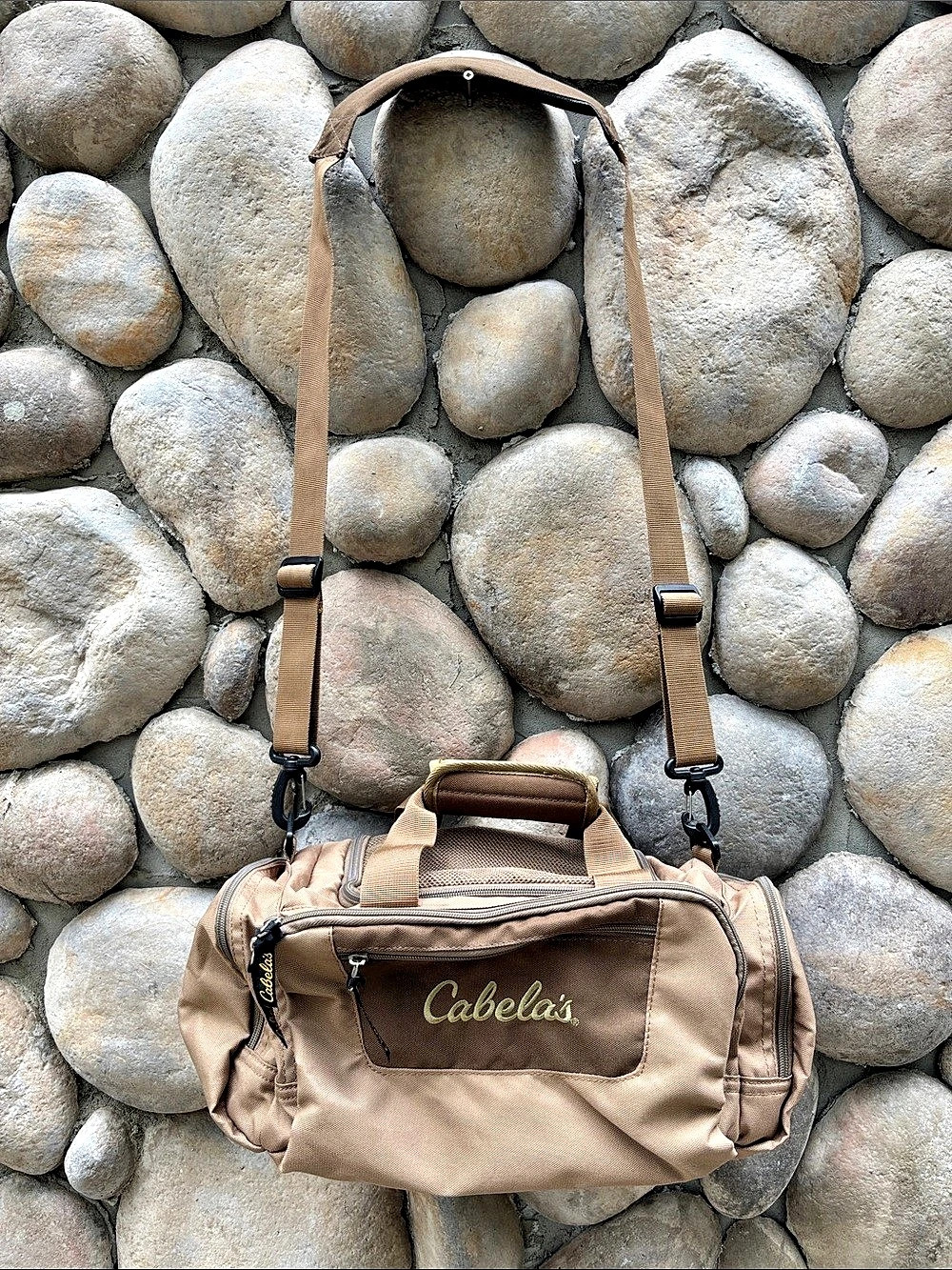 NWOT Cabela's Brown Travel Duffel Bag